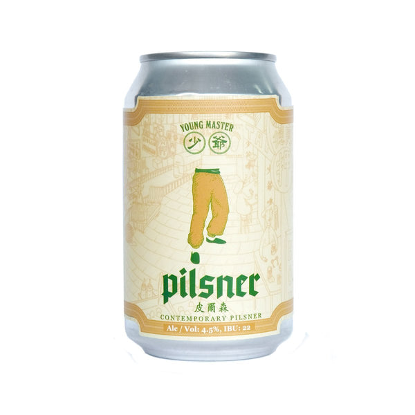 YOUNG MASTER Pilsner (Alc. 4.5%) [Can]  (330mL)