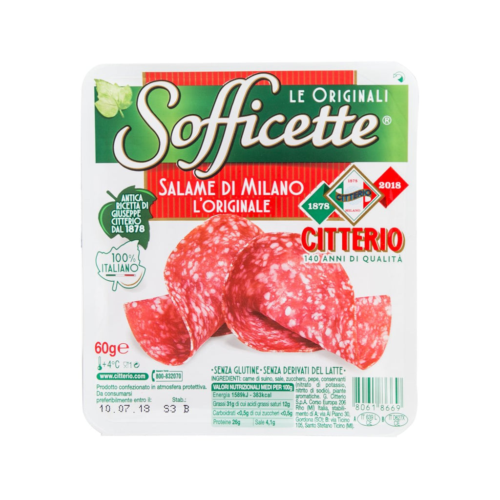 CITTERIO Soffiette Original Salami Di Milano  (60g)