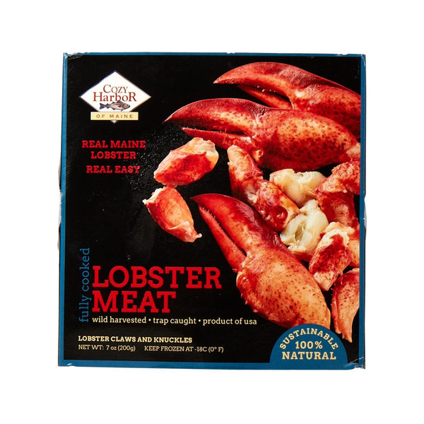 COZY HARBOUR Maine Frozen Fully Cooked Lobster Meat  (200g)