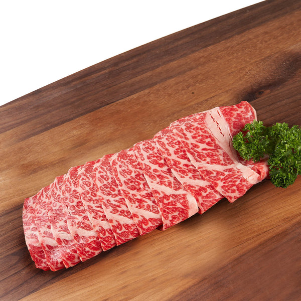 Australian Long Term Grain Fed Angus Short Rib Boneless - Shabu Shabu [Previously Frozen]  (200g)