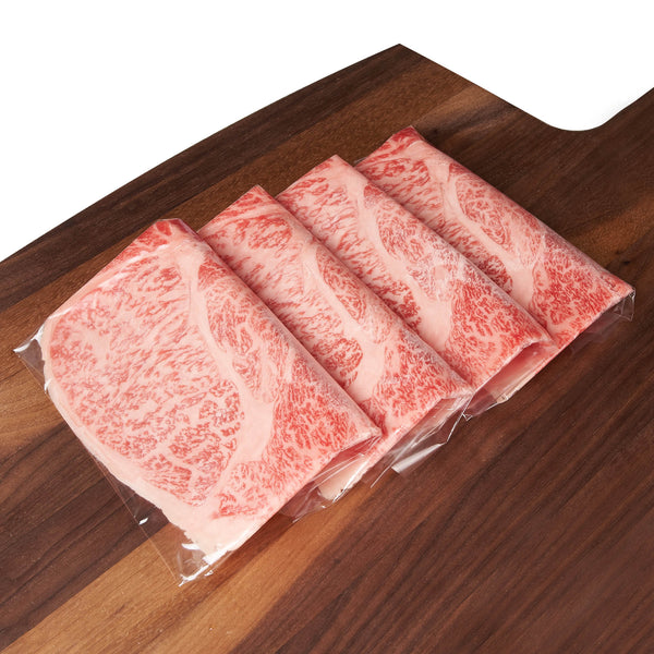 Japan Yamagata Chilled A5 Grade Wagyu Beef Rib Eye for Sukiyaki  (200g)