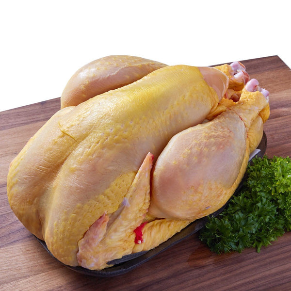 LES FERMIERS French Chilled Yellow Whole Chicken  (1300g)