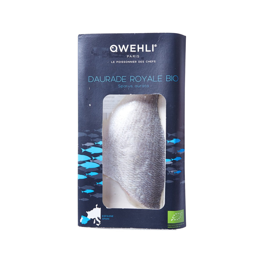 QWEHLI Frozen Organic Gilthead Sea Bream Fillet  (120g)