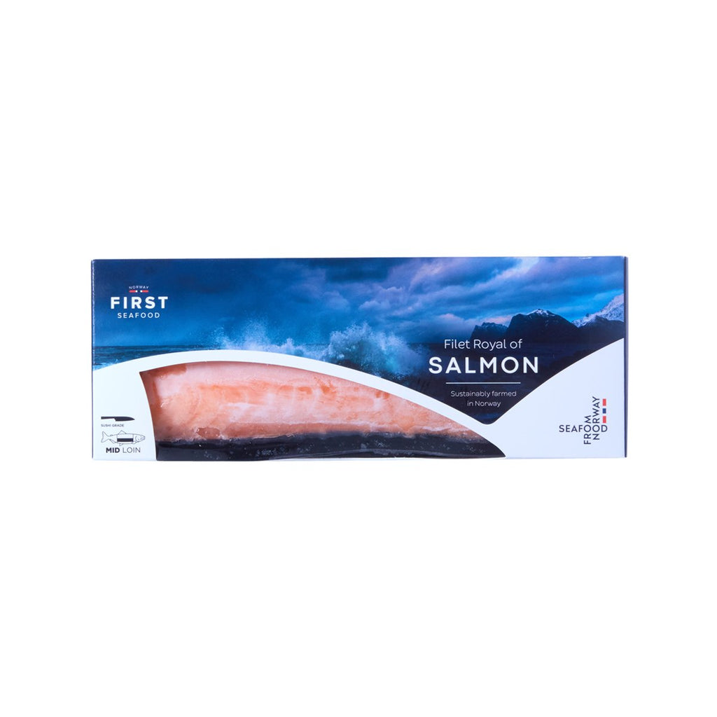 FIRST Norwegian Frozen Salmon Loin  (1pc)