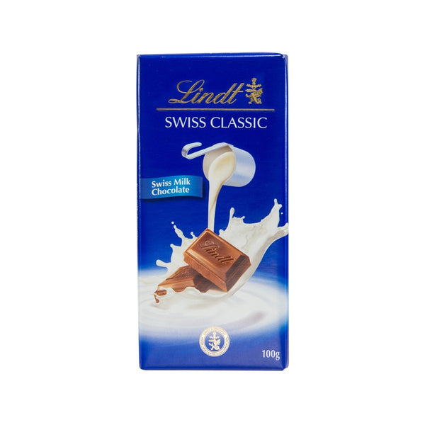 LINDT Swiss Classic Swiss Milk Chocolate  (100g)