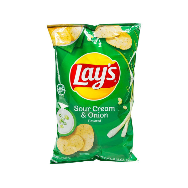 LAY'S Potato Chips - Sour Cream & Onion  (184.2g)