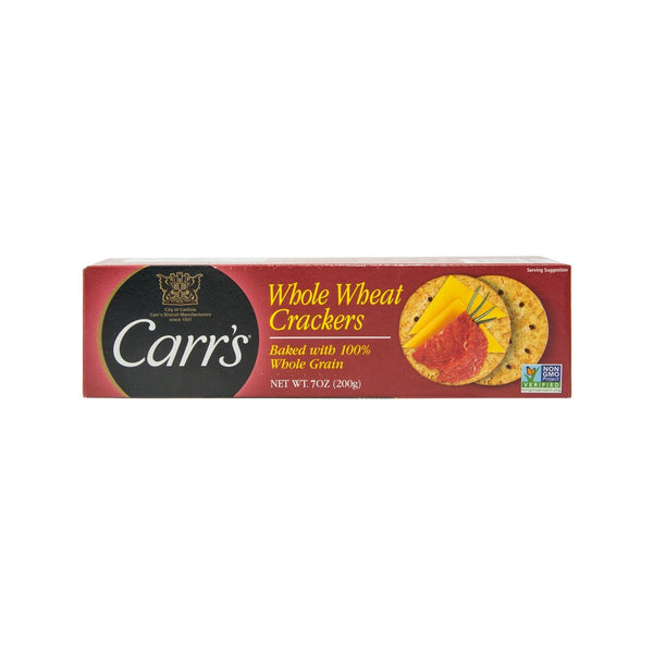 CARR'S Whole Wheat Crackers  (200g)