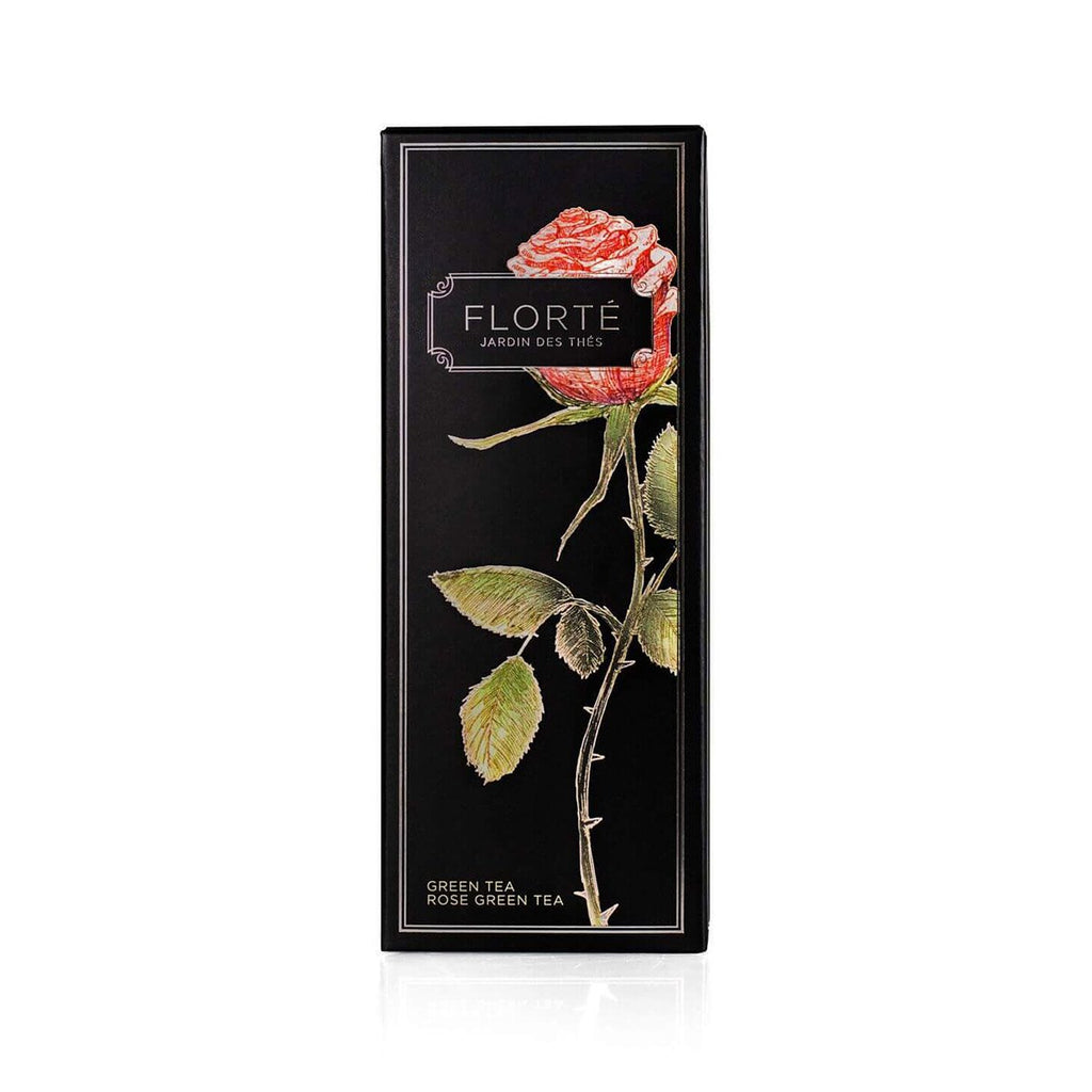 FLORTE Green Tea - Rose Green Tea  (120g)