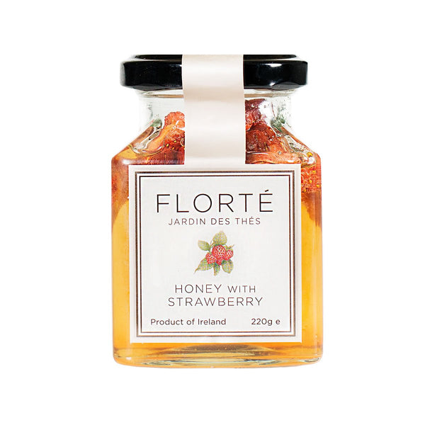 FLORTE Honey With Strawberry  (220g)