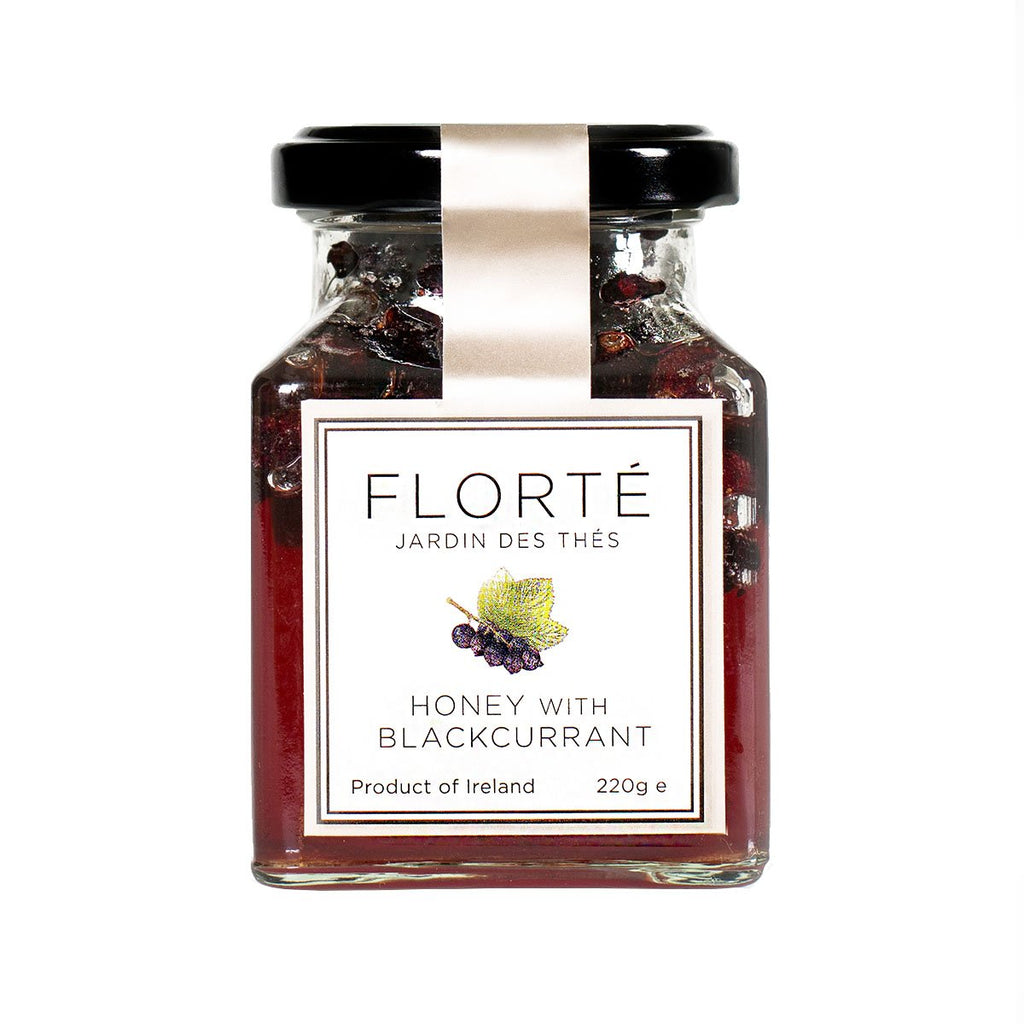 FLORTE Honey With Blackcurrant  (220g)