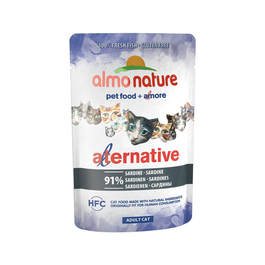 ALMO NATURE (4705) Cat 55g Sardines