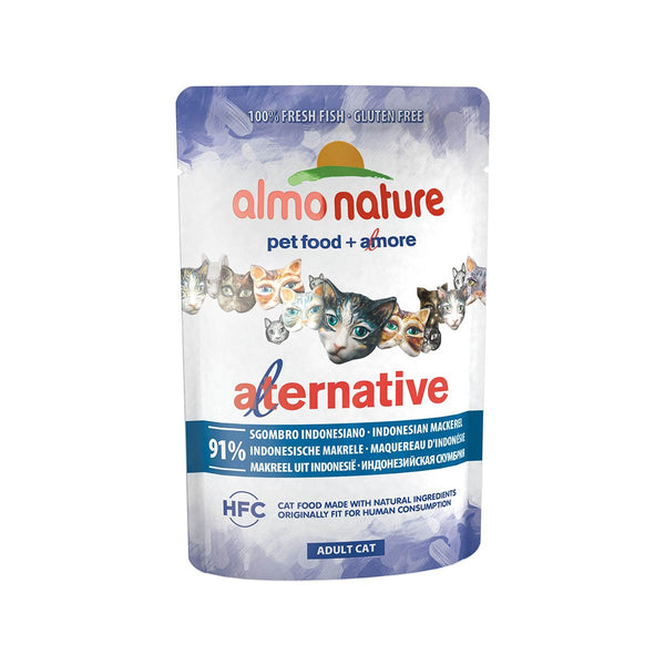 ALMO NATURE (4706) Cat 55g Indonesian Mackerel