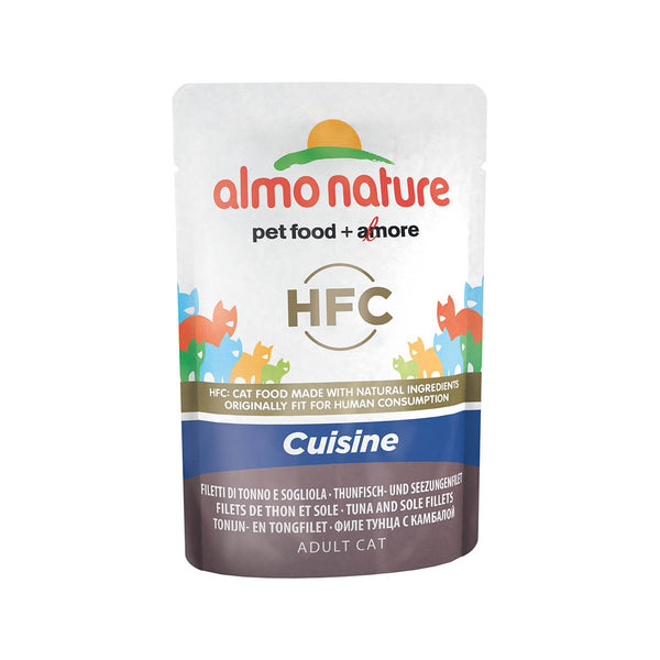 ALMO NATURE (5834) Cat 55g Tuna & Sole Fillet