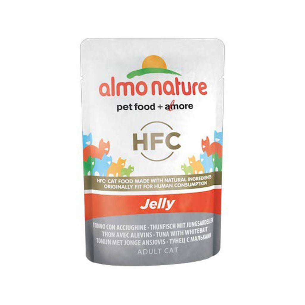 ALMO NATURE (5043) Cat Jelly 55g Tuna with Whitebait