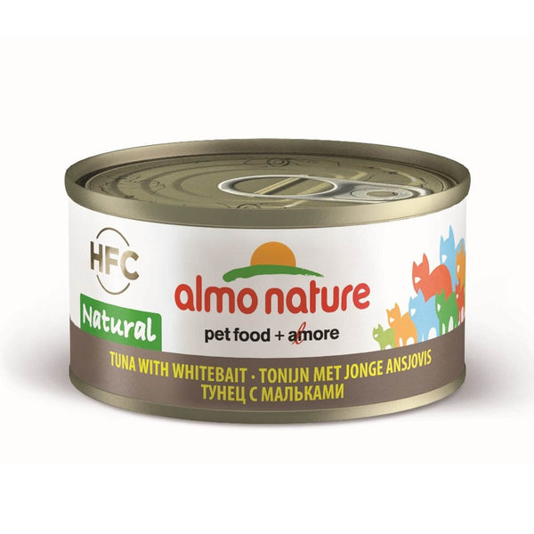 ALMO NATURE (9084) Cat 70g Tuna w/ White Bait