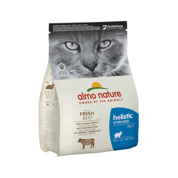 ALMO NATURE (670) Cat Sterilised 2kg Beef