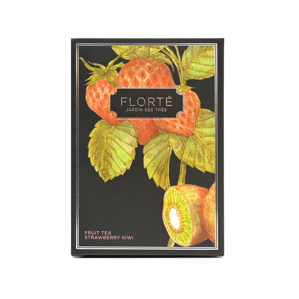 FLORTE Tea Bag - Strawberry Kiwi  (15 x 3.5g)