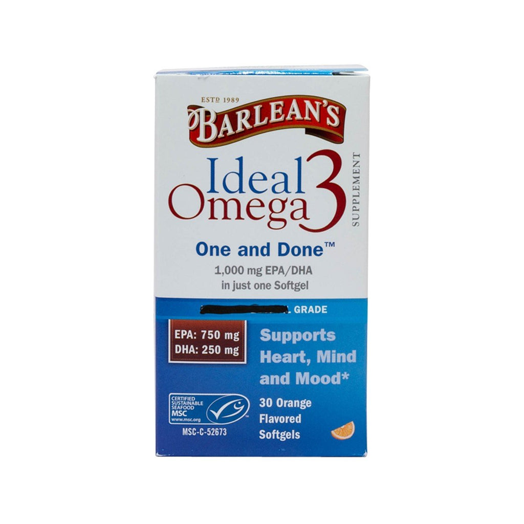 HEALTHQUEST Barlean's Ideal Omega 3  (60pcs)