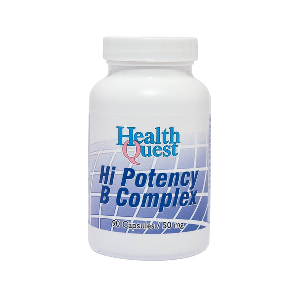 HEALTHQUEST Hi potency B Complex Capsules  (90pcs)