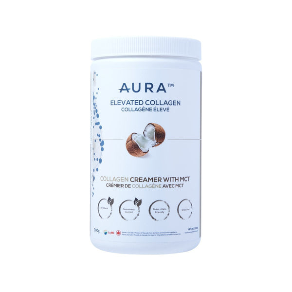 AURA NUTRITION AURA™ Elevated Collagen Creamer With MCT  (300g)