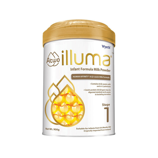 WYETH Illuma Atwo Infant Formula Milk Powder - Stage 1  (900g)