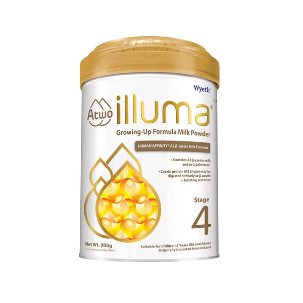 WYETH Illuma Atwo Growing-Up Formula Milk Powder - Stage 4  (900g)
