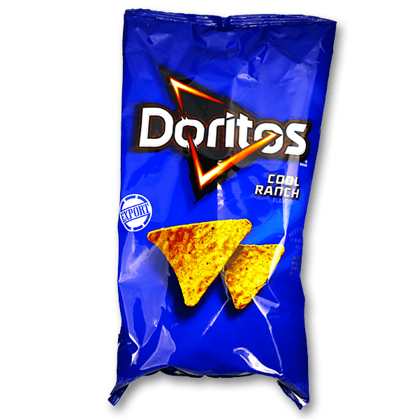 DORITOS Flavored Tortilla Chips - Cool Ranch  (198.4g)