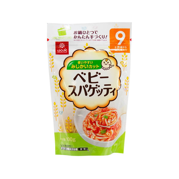 HAKUBAKU Baby Spaghetti - From 9 Months  (100g)