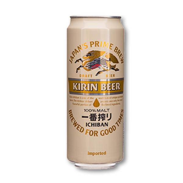 KIRIN Ichibanshibori Beer (Alc 5%)  (500mL)