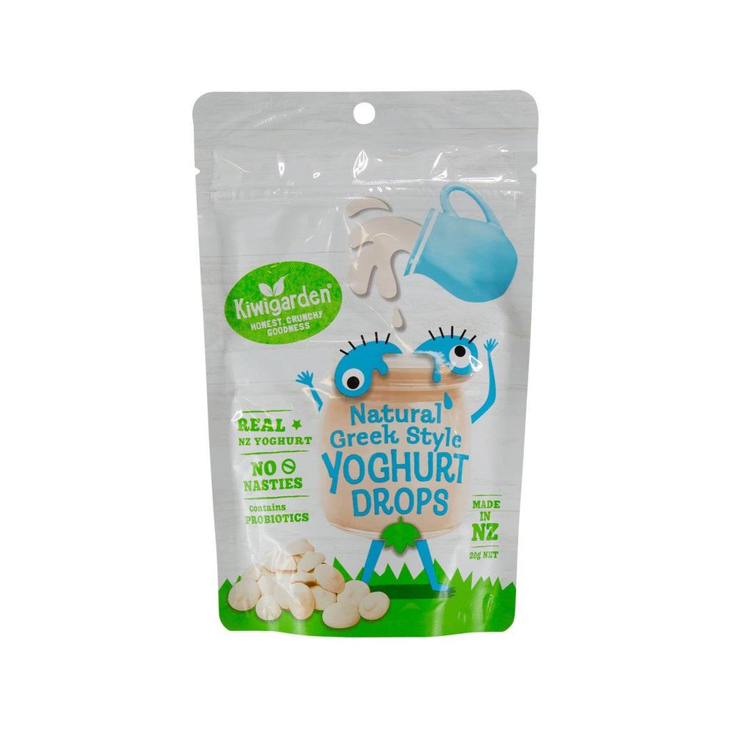 KIWIGARDEN Natural Greek Style Yoghurt Drops  (20g)